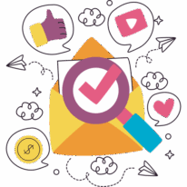Email icon from flaticon - https://www.flaticon.com/free-stickers/newsletter